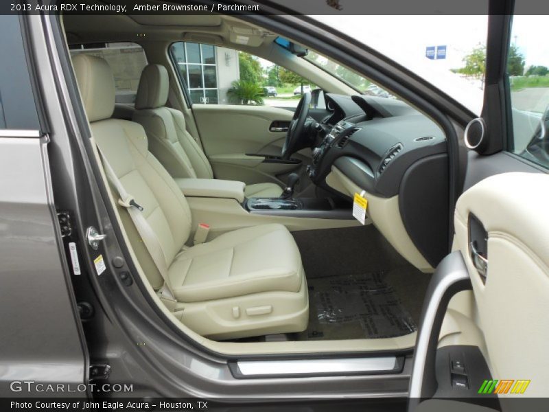 Amber Brownstone / Parchment 2013 Acura RDX Technology