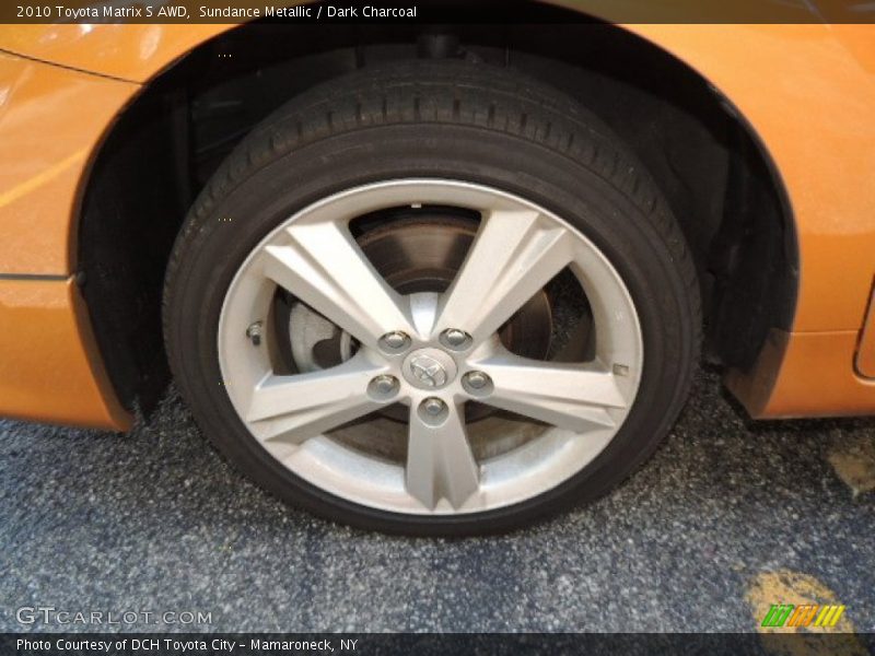 Sundance Metallic / Dark Charcoal 2010 Toyota Matrix S AWD