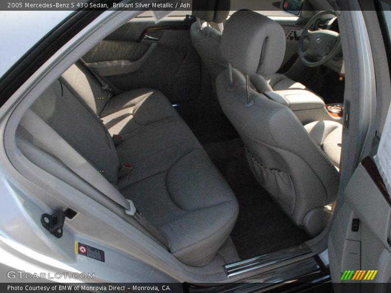 Brilliant Silver Metallic / Ash 2005 Mercedes-Benz S 430 Sedan