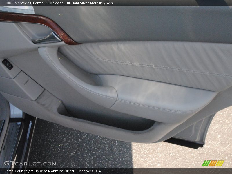 Brilliant Silver Metallic / Ash 2005 Mercedes-Benz S 430 Sedan
