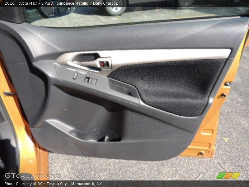 Sundance Metallic / Dark Charcoal 2010 Toyota Matrix S AWD