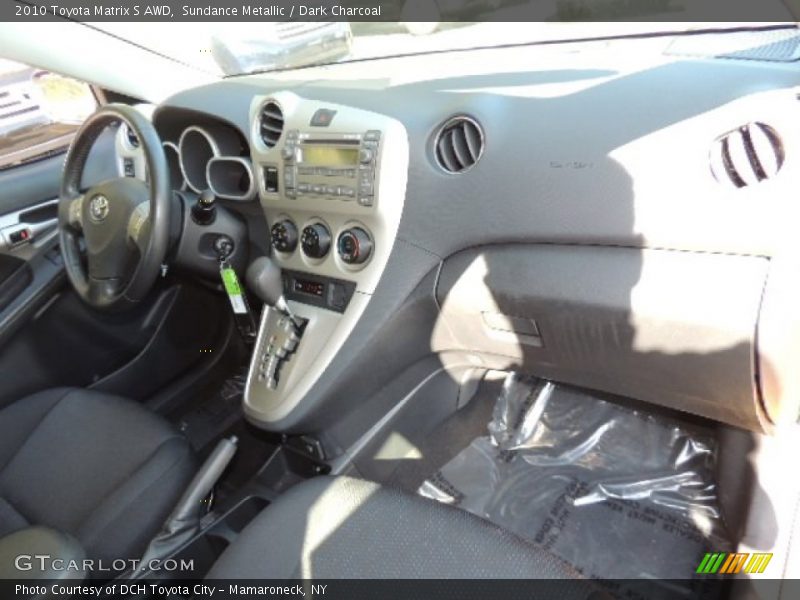 Sundance Metallic / Dark Charcoal 2010 Toyota Matrix S AWD