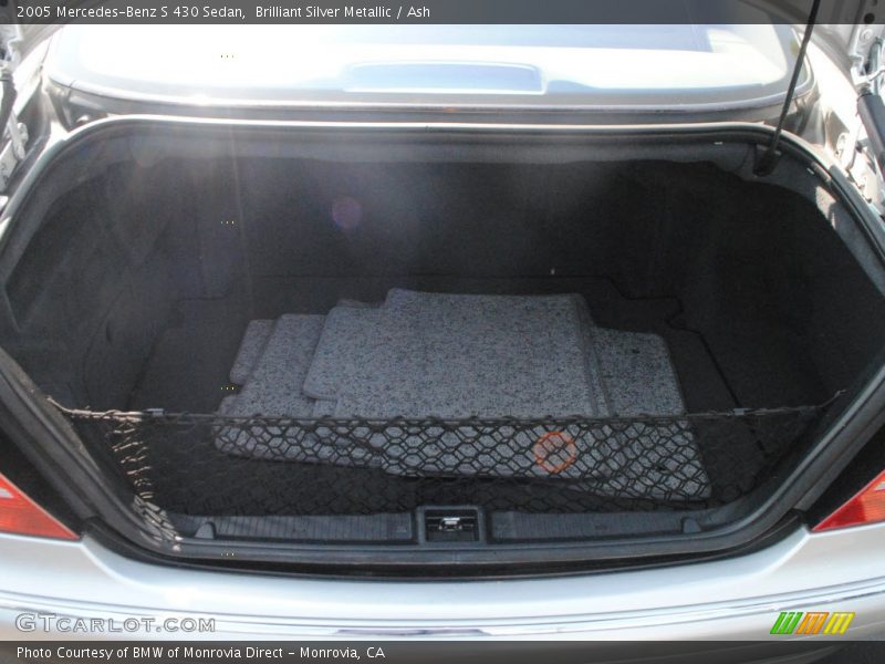 Brilliant Silver Metallic / Ash 2005 Mercedes-Benz S 430 Sedan