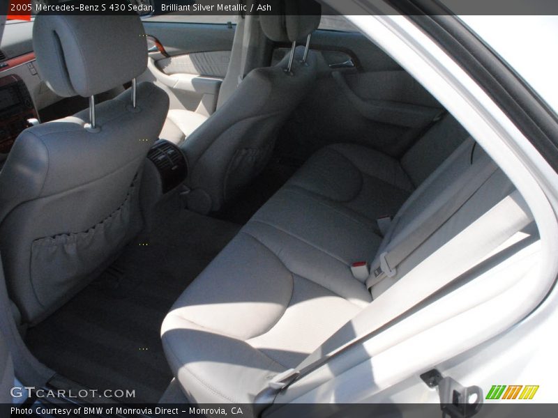 Brilliant Silver Metallic / Ash 2005 Mercedes-Benz S 430 Sedan