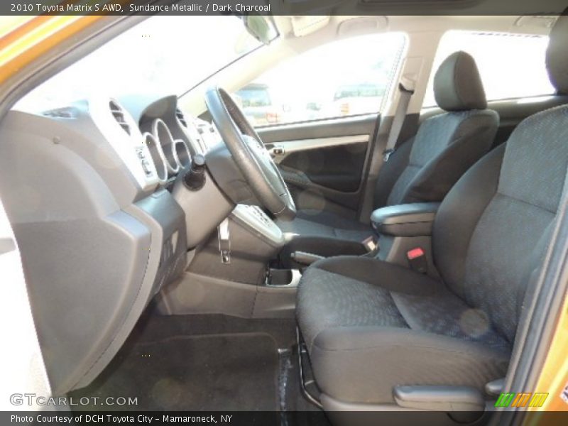 Sundance Metallic / Dark Charcoal 2010 Toyota Matrix S AWD