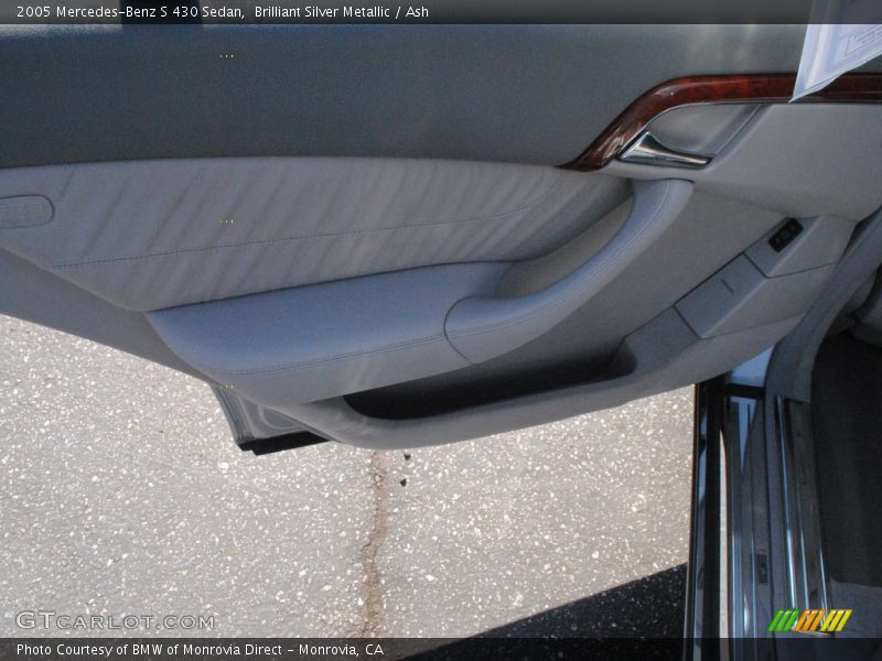 Brilliant Silver Metallic / Ash 2005 Mercedes-Benz S 430 Sedan