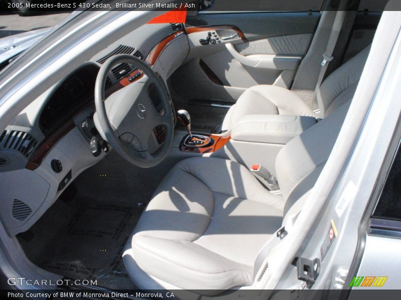 Brilliant Silver Metallic / Ash 2005 Mercedes-Benz S 430 Sedan