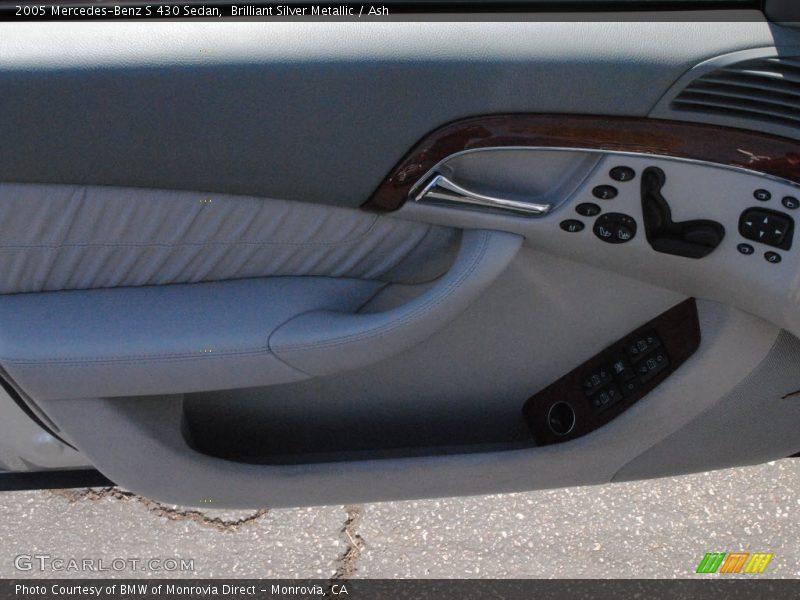 Brilliant Silver Metallic / Ash 2005 Mercedes-Benz S 430 Sedan