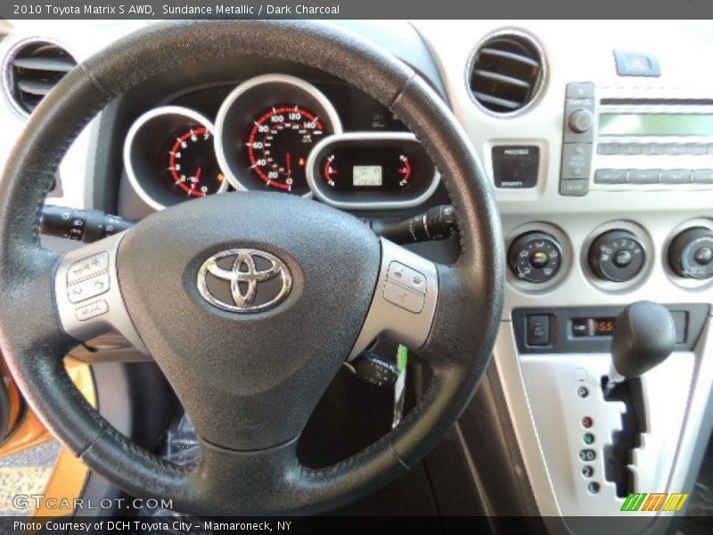 Sundance Metallic / Dark Charcoal 2010 Toyota Matrix S AWD