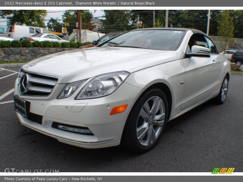 Front 3/4 View of 2012 E 350 Cabriolet