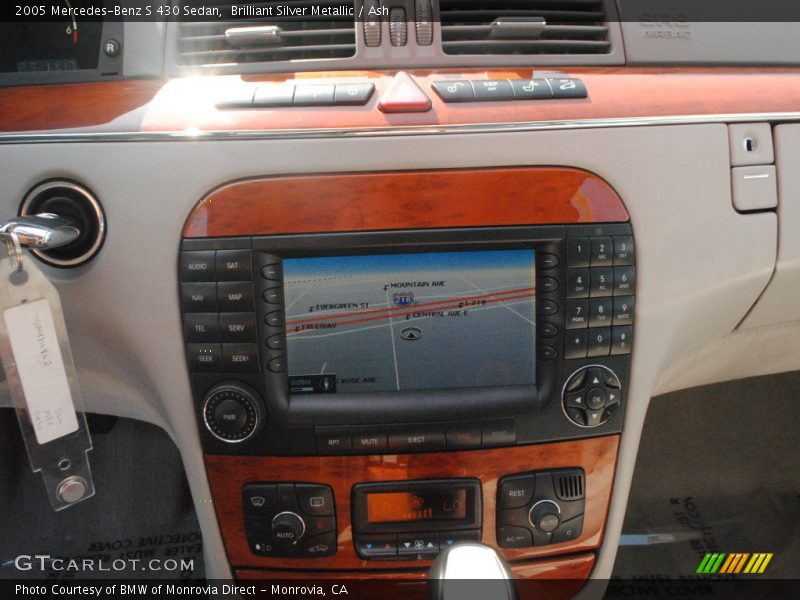 Brilliant Silver Metallic / Ash 2005 Mercedes-Benz S 430 Sedan