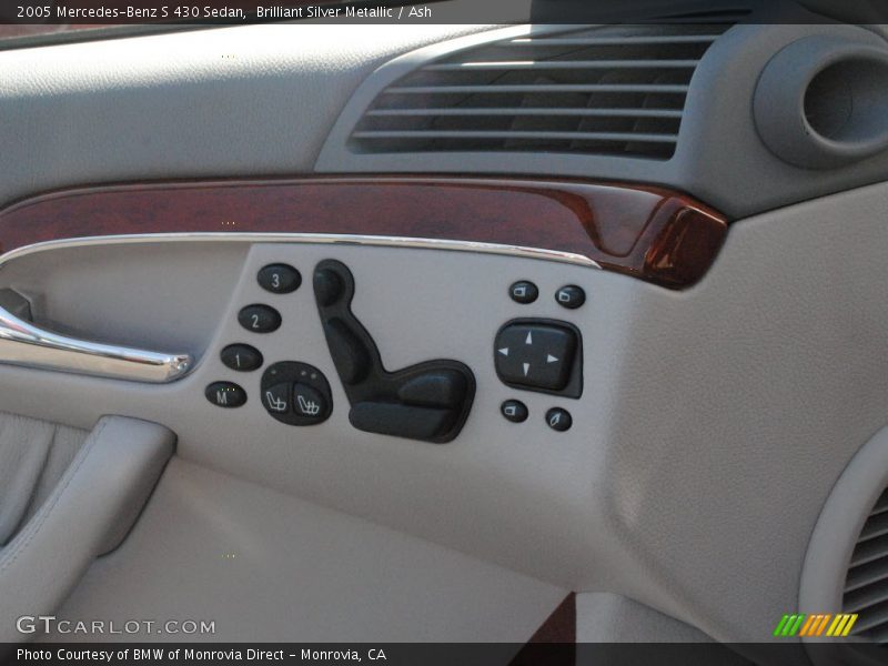 Brilliant Silver Metallic / Ash 2005 Mercedes-Benz S 430 Sedan