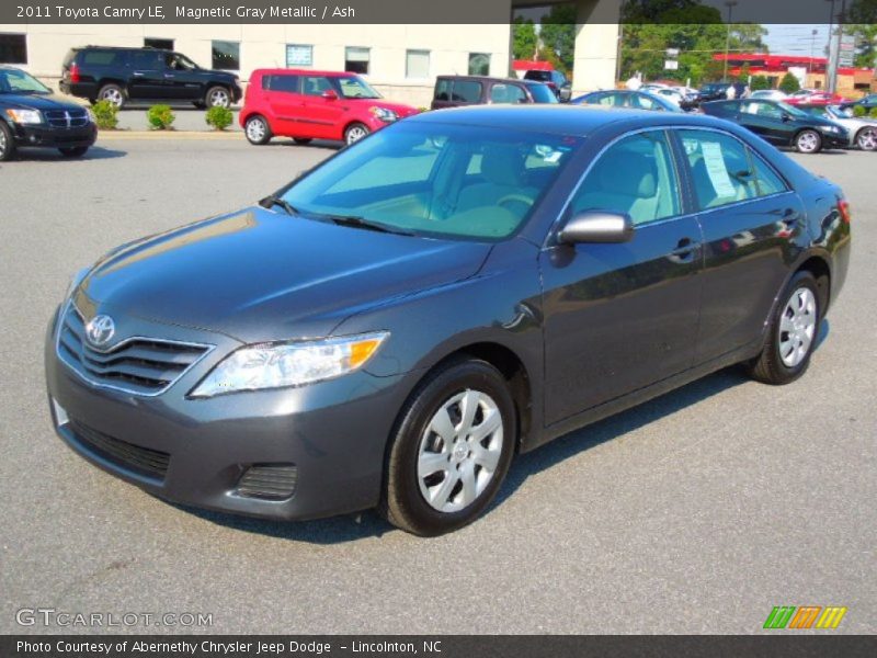 Magnetic Gray Metallic / Ash 2011 Toyota Camry LE