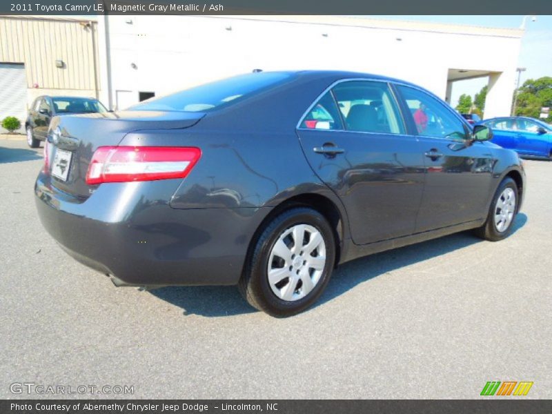 Magnetic Gray Metallic / Ash 2011 Toyota Camry LE