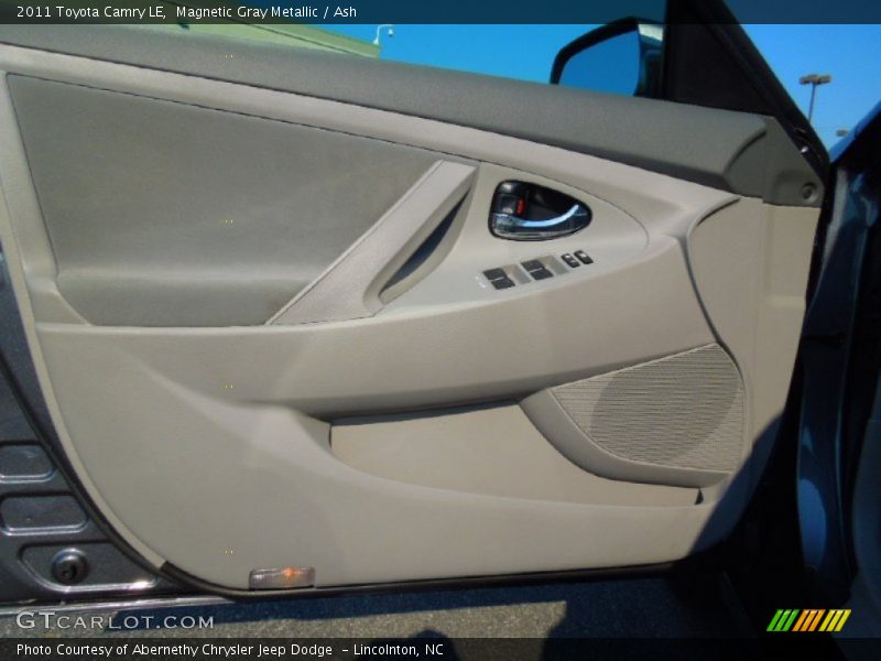 Magnetic Gray Metallic / Ash 2011 Toyota Camry LE
