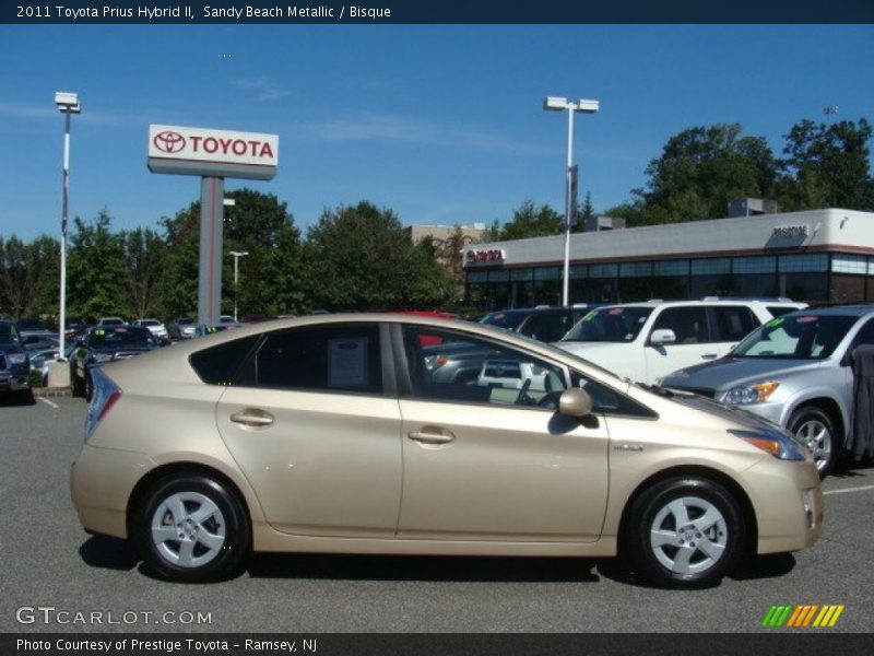 Sandy Beach Metallic / Bisque 2011 Toyota Prius Hybrid II