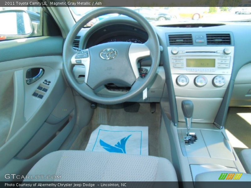 Magnetic Gray Metallic / Ash 2011 Toyota Camry LE