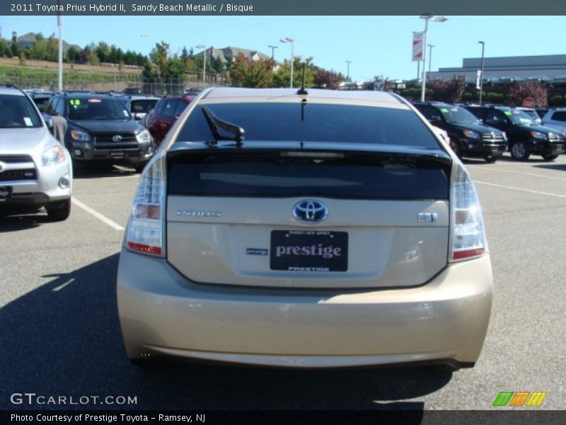 Sandy Beach Metallic / Bisque 2011 Toyota Prius Hybrid II