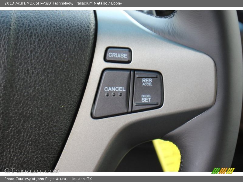 Controls of 2013 MDX SH-AWD Technology