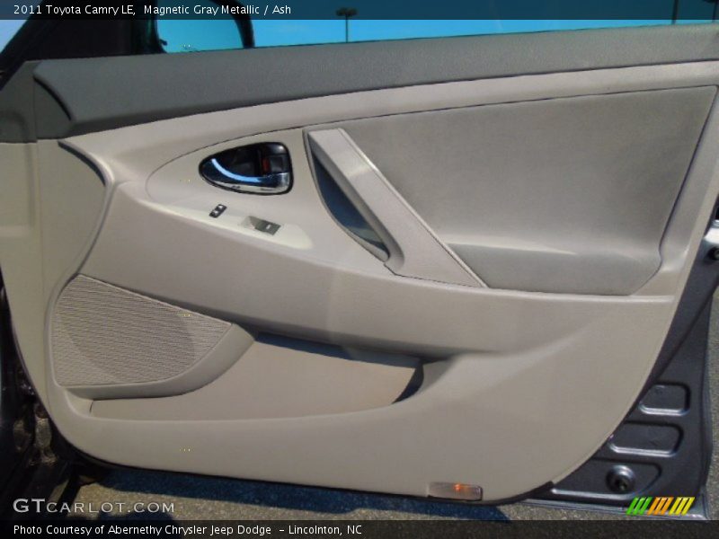 Magnetic Gray Metallic / Ash 2011 Toyota Camry LE
