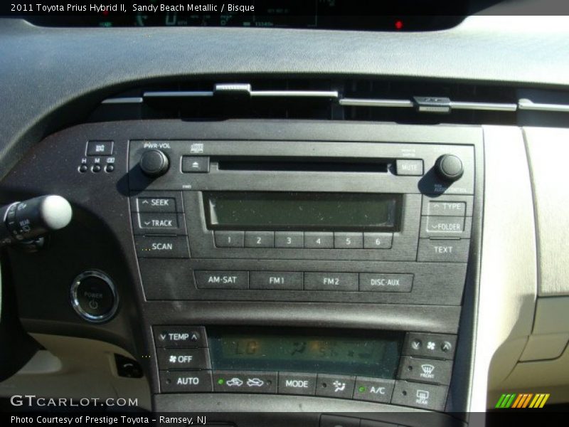 Sandy Beach Metallic / Bisque 2011 Toyota Prius Hybrid II