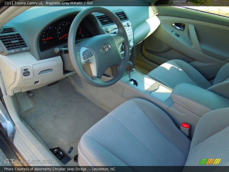 Magnetic Gray Metallic / Ash 2011 Toyota Camry LE