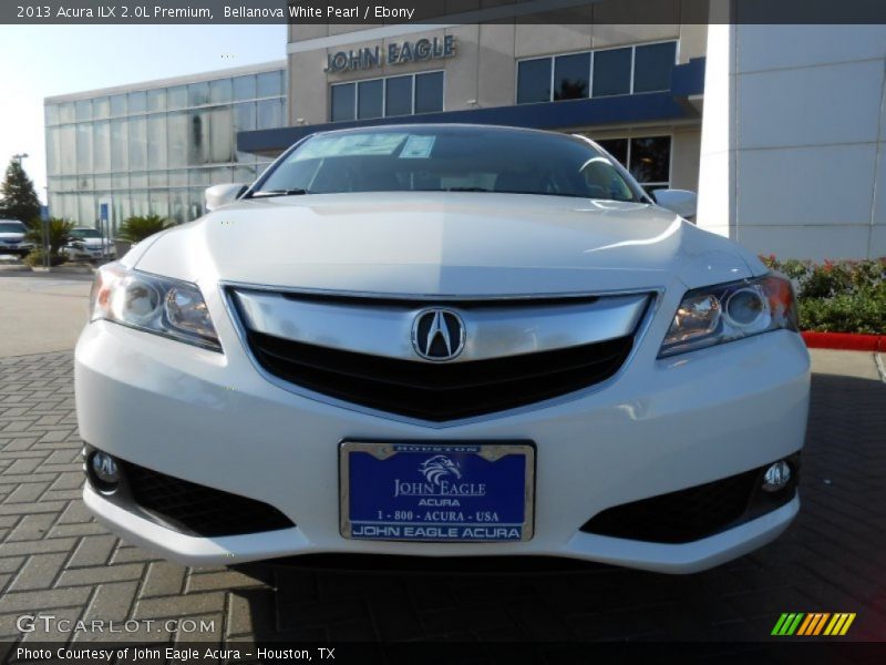 Bellanova White Pearl / Ebony 2013 Acura ILX 2.0L Premium