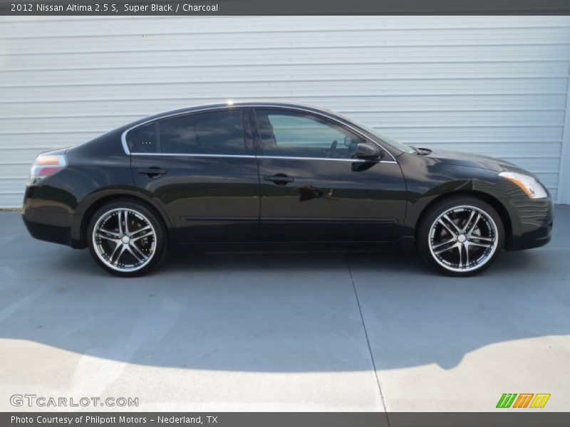 Super Black / Charcoal 2012 Nissan Altima 2.5 S