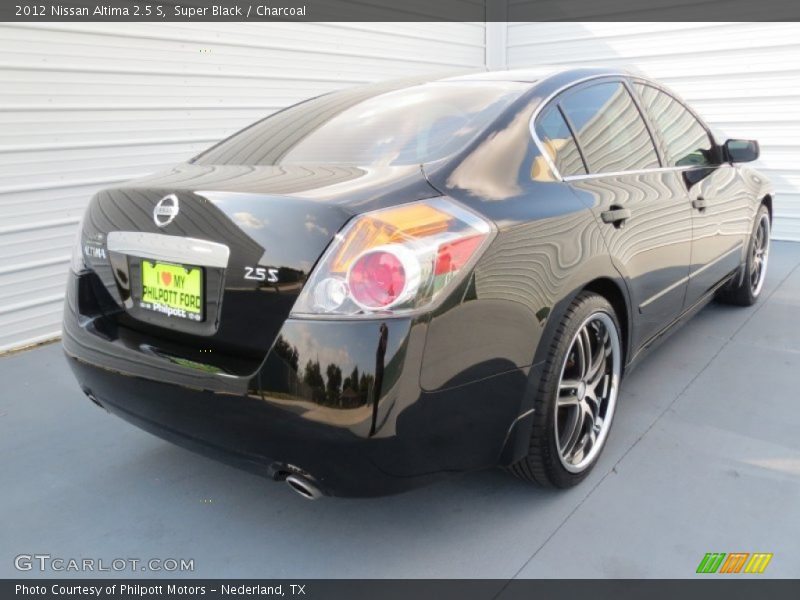 Super Black / Charcoal 2012 Nissan Altima 2.5 S