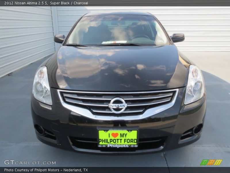 Super Black / Charcoal 2012 Nissan Altima 2.5 S