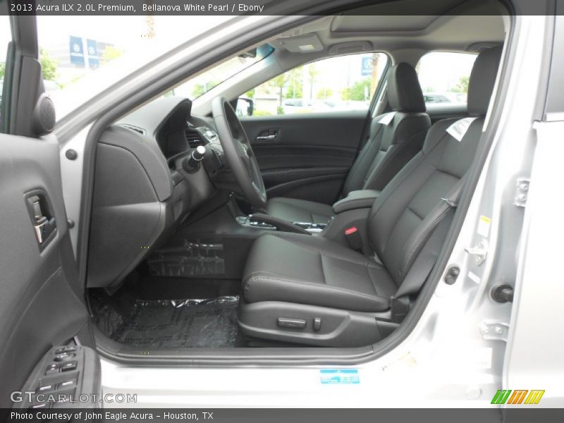 Bellanova White Pearl / Ebony 2013 Acura ILX 2.0L Premium