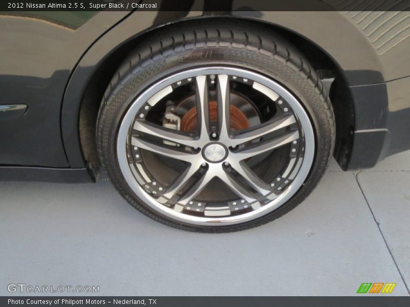 Super Black / Charcoal 2012 Nissan Altima 2.5 S