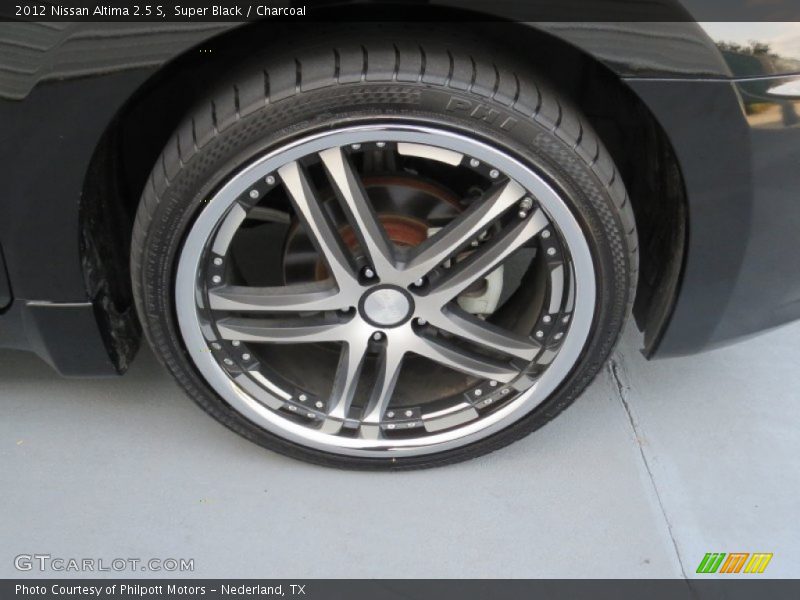 Super Black / Charcoal 2012 Nissan Altima 2.5 S