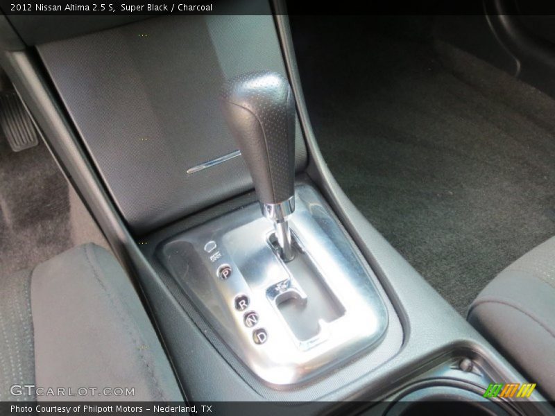 Super Black / Charcoal 2012 Nissan Altima 2.5 S