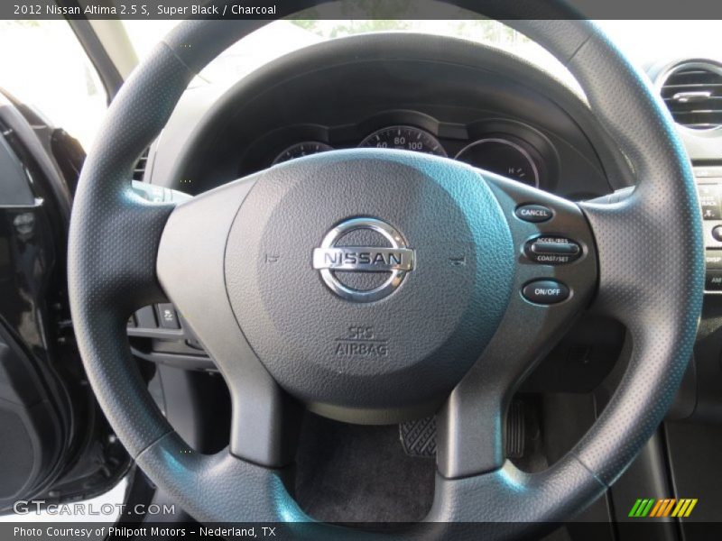 Super Black / Charcoal 2012 Nissan Altima 2.5 S