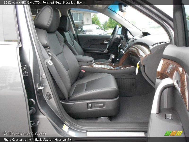 Polished Metal Metallic / Ebony 2012 Acura MDX SH-AWD