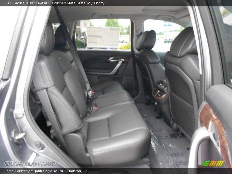 Polished Metal Metallic / Ebony 2012 Acura MDX SH-AWD
