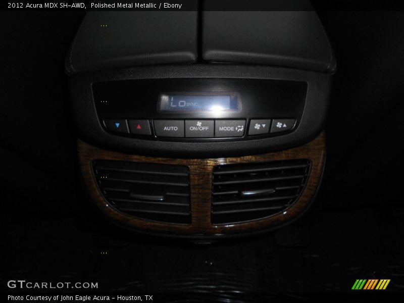 Polished Metal Metallic / Ebony 2012 Acura MDX SH-AWD
