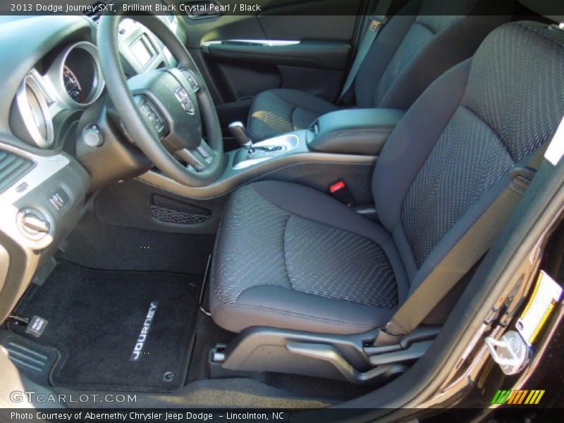 Brilliant Black Crystal Pearl / Black 2013 Dodge Journey SXT