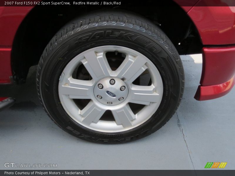 Redfire Metallic / Black/Red 2007 Ford F150 FX2 Sport SuperCrew