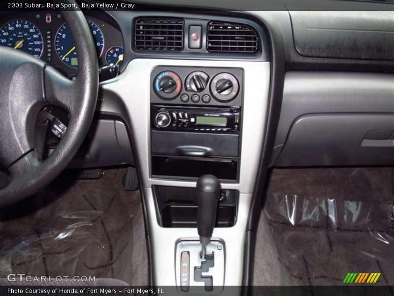 Baja Yellow / Gray 2003 Subaru Baja Sport