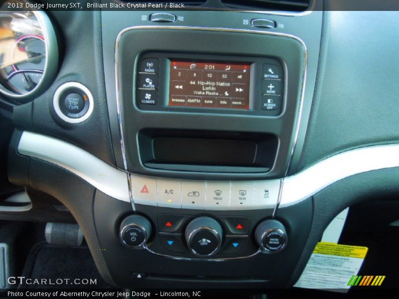 Brilliant Black Crystal Pearl / Black 2013 Dodge Journey SXT