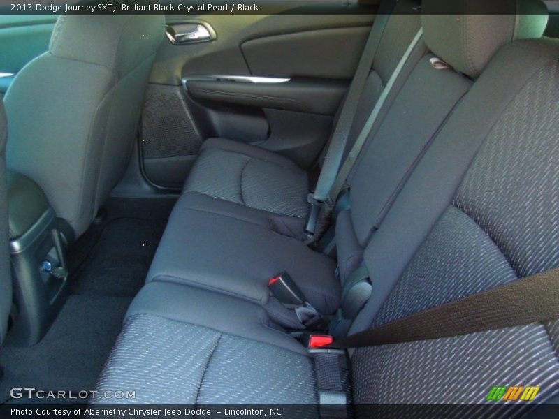 Brilliant Black Crystal Pearl / Black 2013 Dodge Journey SXT