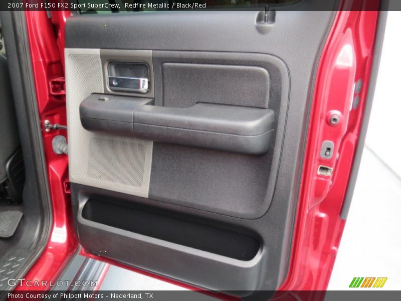 Redfire Metallic / Black/Red 2007 Ford F150 FX2 Sport SuperCrew