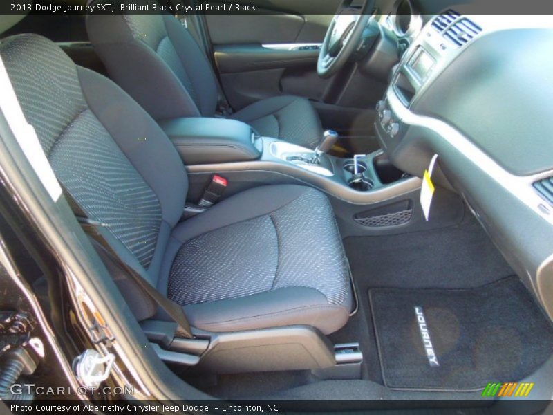 Brilliant Black Crystal Pearl / Black 2013 Dodge Journey SXT