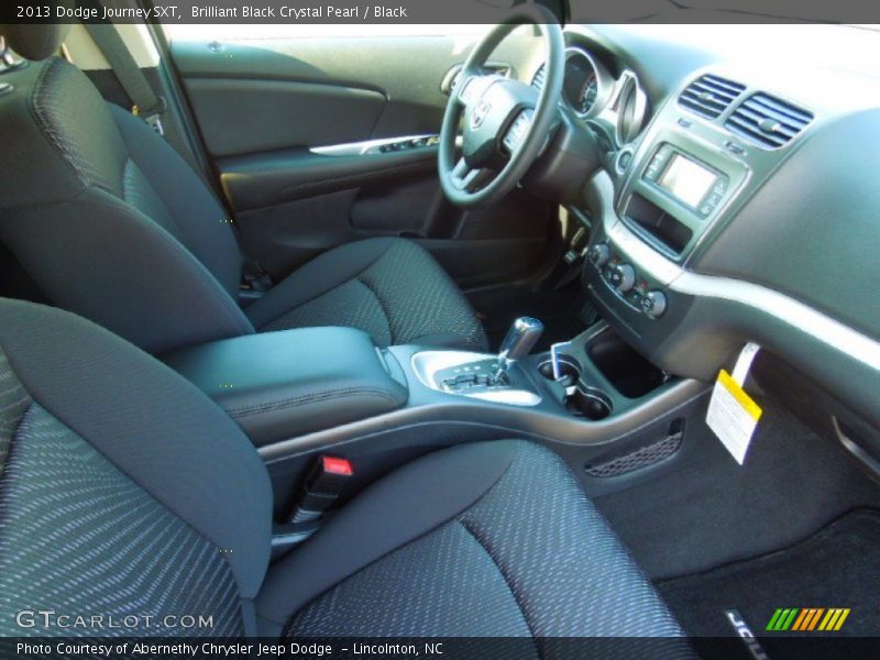 Brilliant Black Crystal Pearl / Black 2013 Dodge Journey SXT