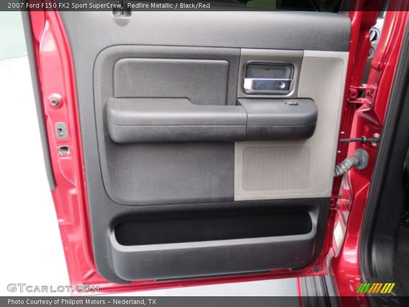 Redfire Metallic / Black/Red 2007 Ford F150 FX2 Sport SuperCrew