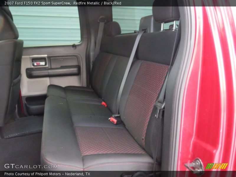 Redfire Metallic / Black/Red 2007 Ford F150 FX2 Sport SuperCrew