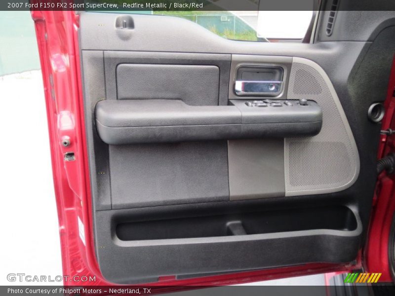 Redfire Metallic / Black/Red 2007 Ford F150 FX2 Sport SuperCrew