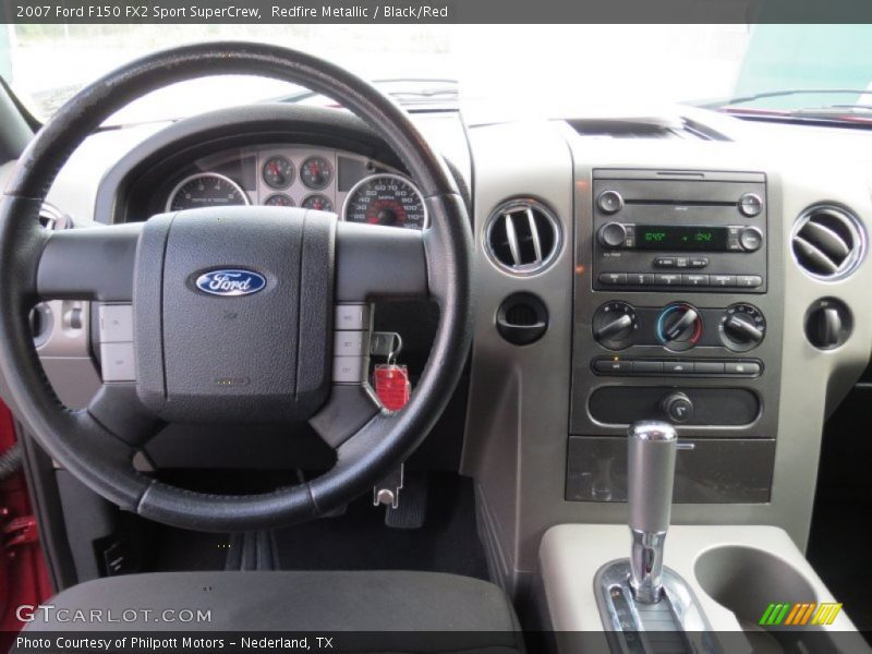 Redfire Metallic / Black/Red 2007 Ford F150 FX2 Sport SuperCrew